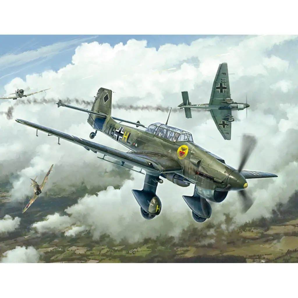 imagen de Italeri 1/48 Junkers Ju 87B Stuka modelo de avión 10