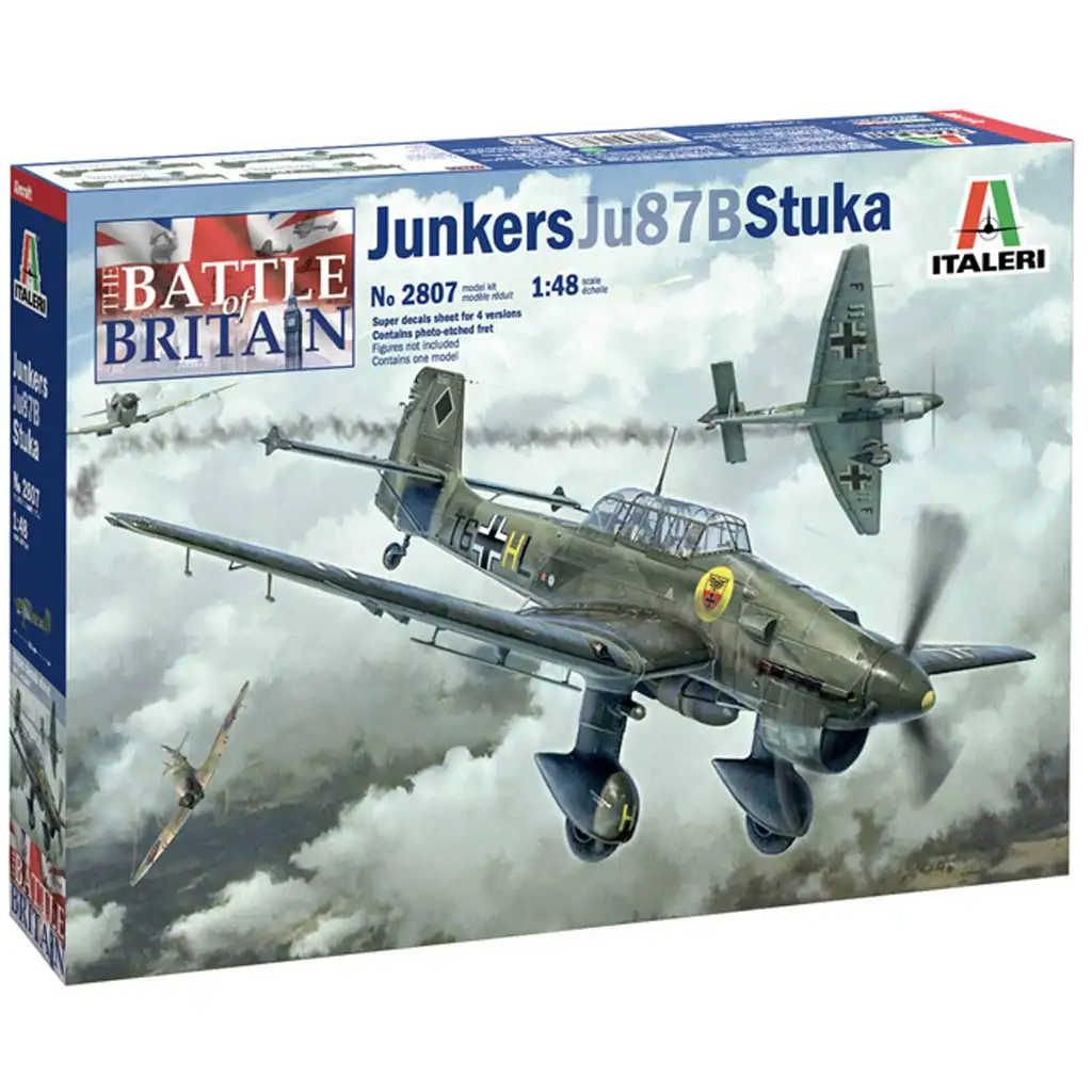 imagen de Italeri 1/48 Junkers Ju 87B Stuka modelo de avión 1