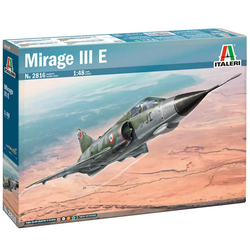imagen de Italeri 1/48 Mirage III E modelo de avión 1