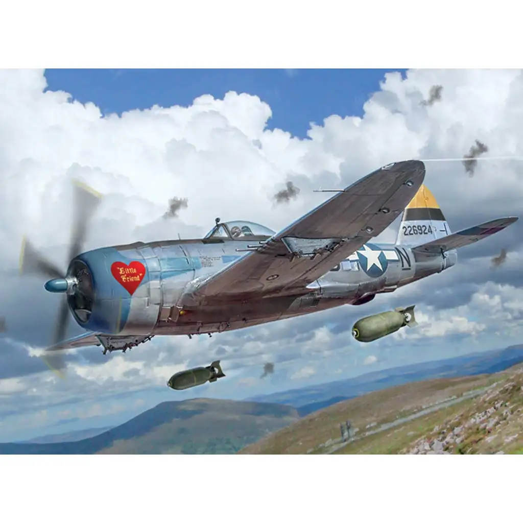 imagen de Italeri 1/48 P-47D Thunderbolt modelo de avión 9