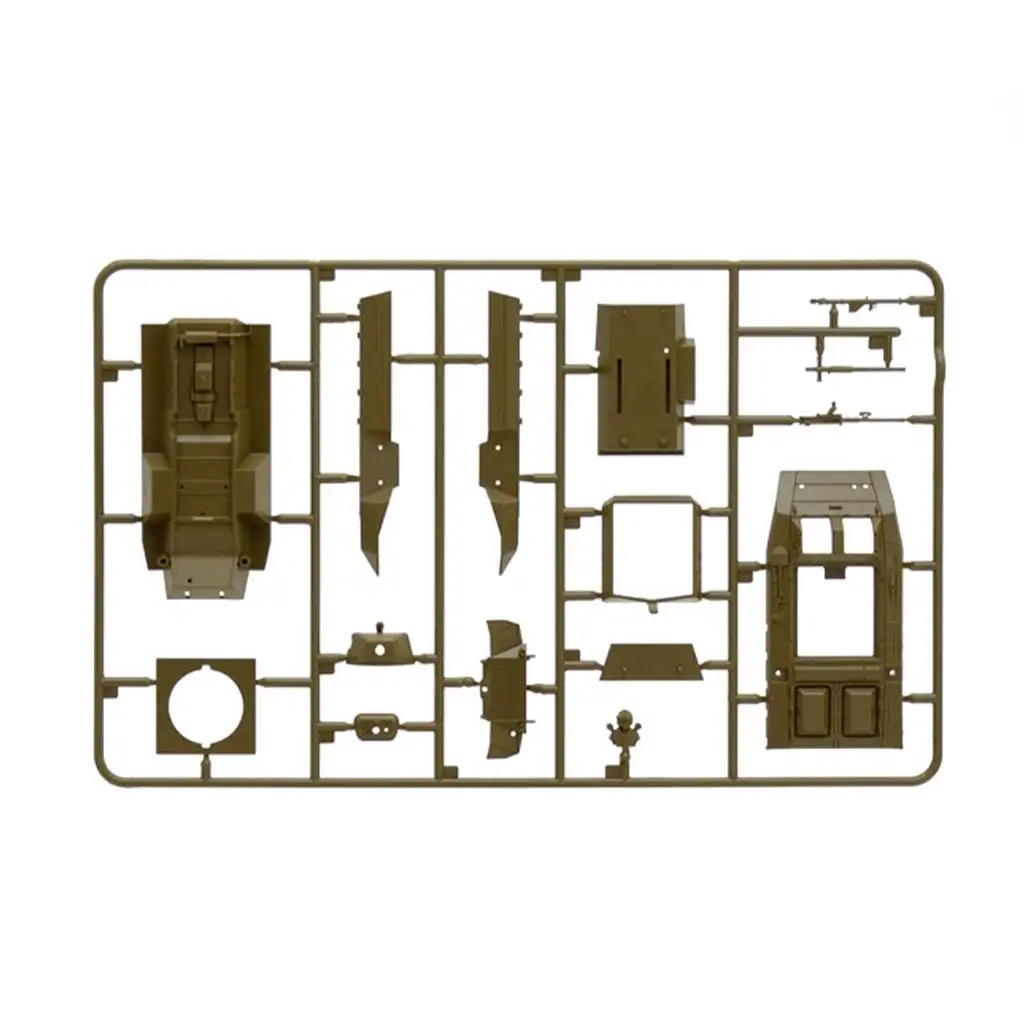 imagen de Italeri 1/56 M8/M20 tanque maqueta 6
