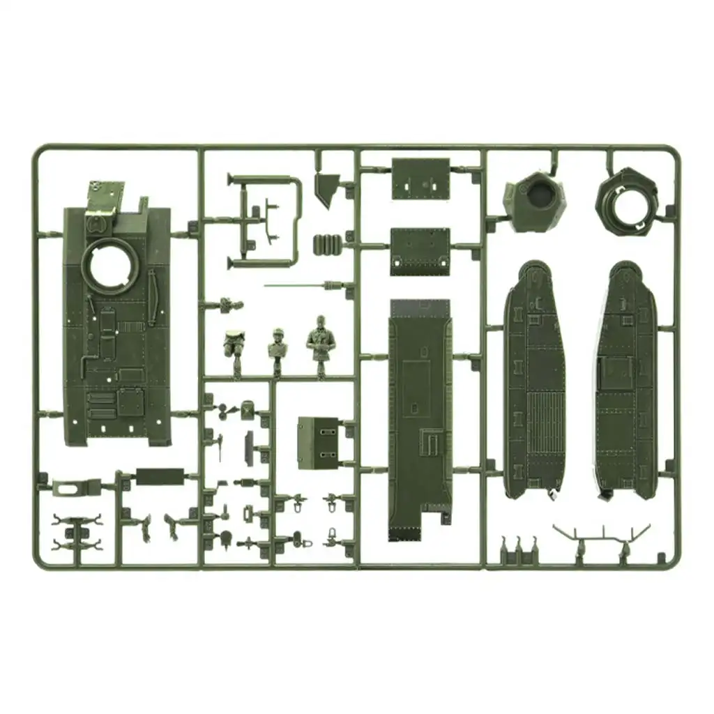 imagen de Italeri 1/56 tanque modelo Char B1 Bis 5