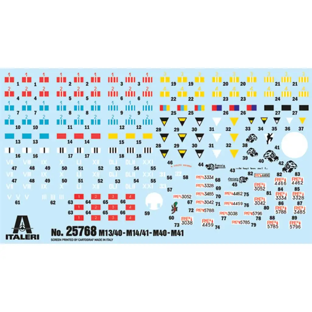 imagen de Italeri 1/56 Tanques Italianos y Semoventi modelo 2