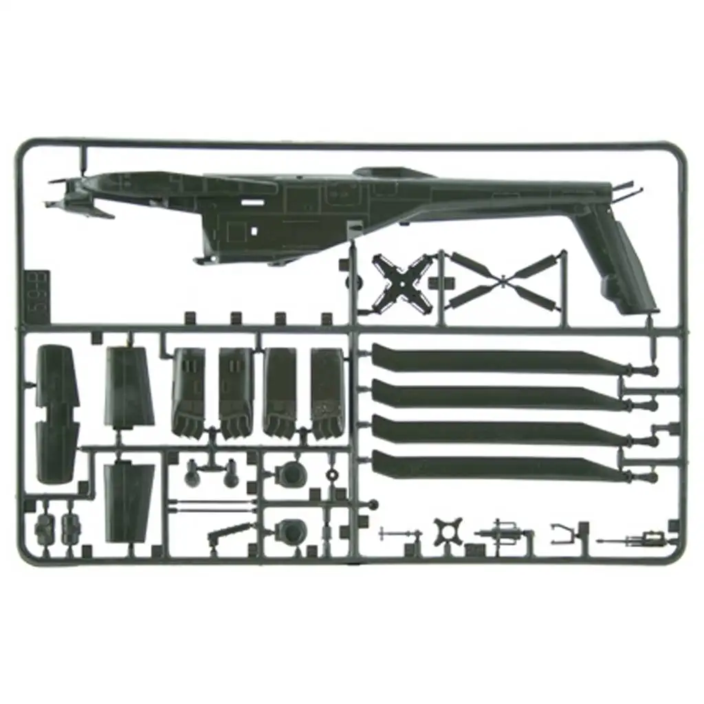 imagen de Italeri 1/72 AH-64 Apache helicóptero maqueta 2