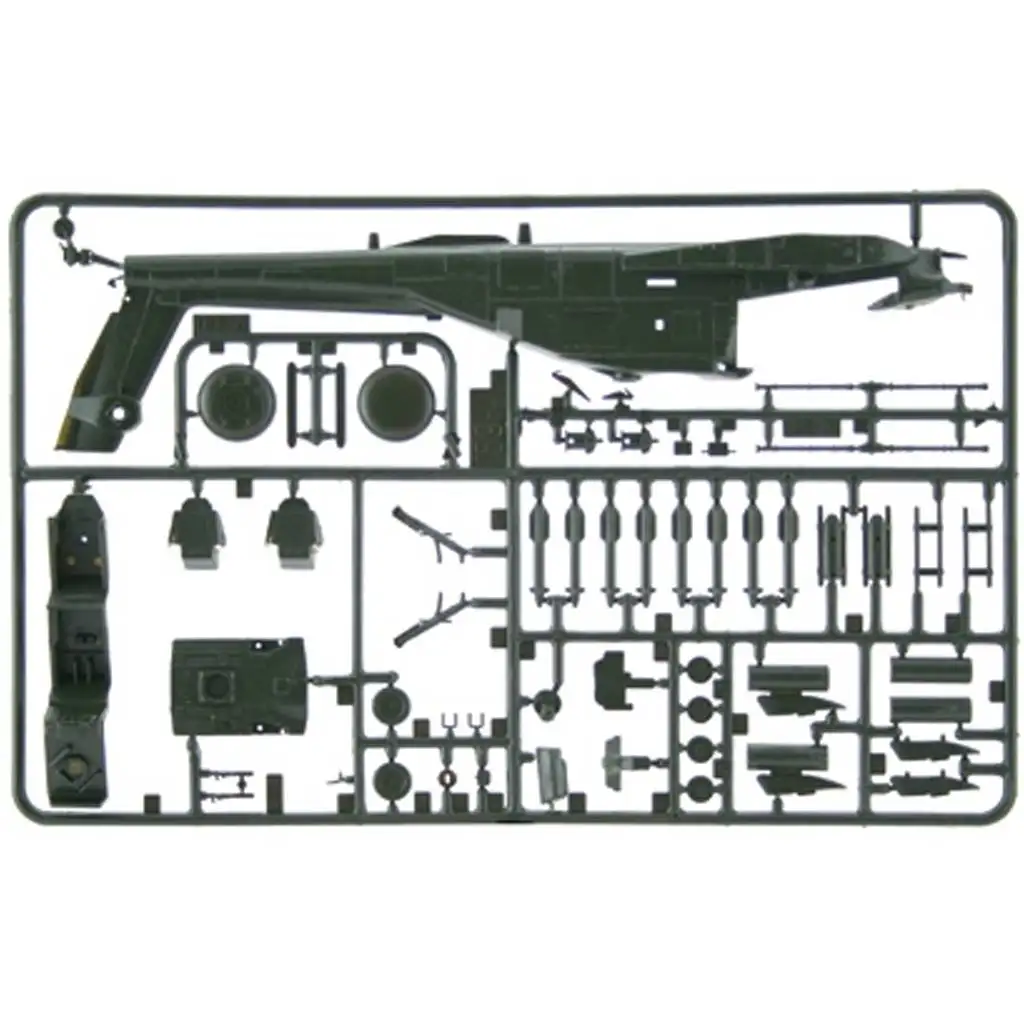 imagen de Italeri 1/72 AH-64 Apache helicóptero maqueta 3