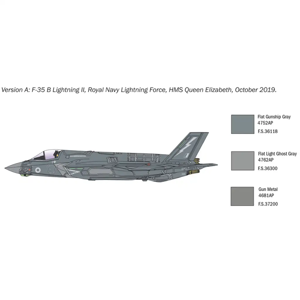 imagen de Italeri 1/72 F-35B Lightning II caza modelo 3