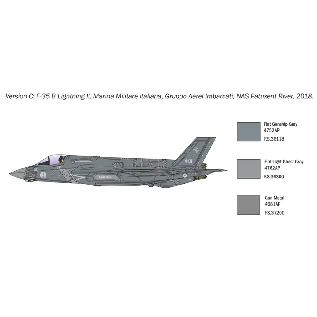 imagen de Italeri 1/72 F-35B Lightning II caza modelo 5