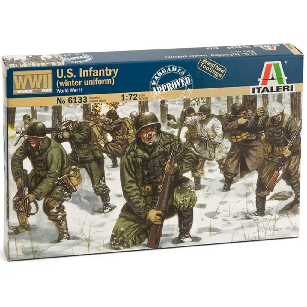 imagen de Italeri 1/72 Infantería de EE. UU. WWII. Uniforme de Invierno - figuras de soldado con uniforme de invierno 1