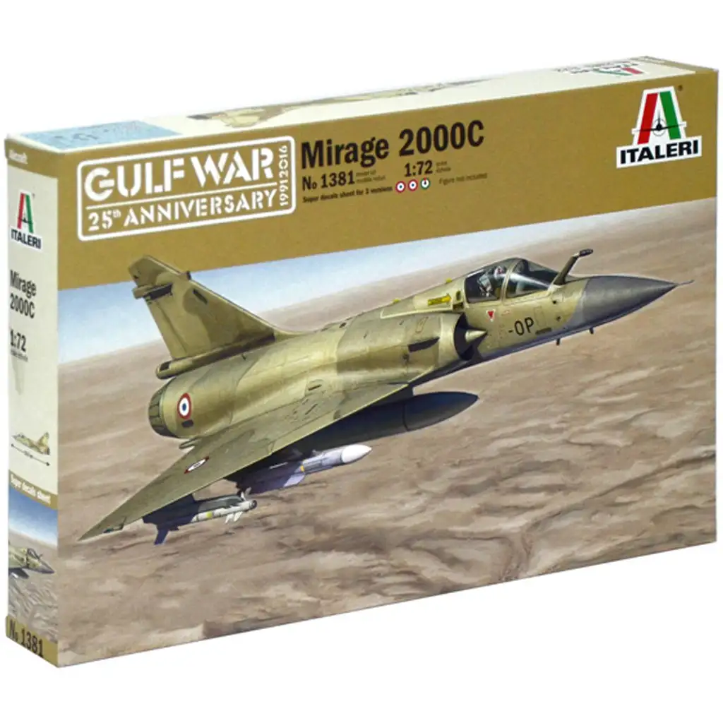 imagen de Italeri 1/72 Mirage 2000C caza modelo 1