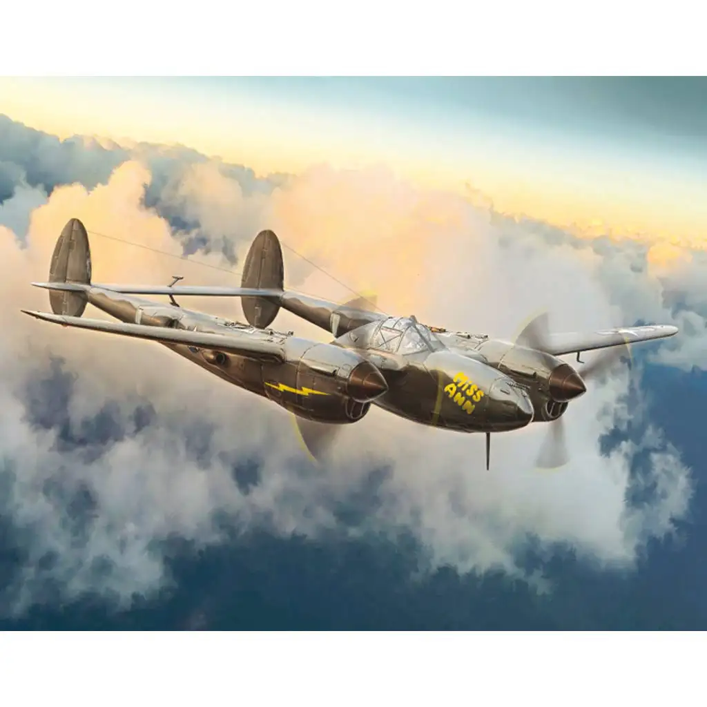 imagen de Italeri 1/72 P-38J Lightning modelo de avión 9