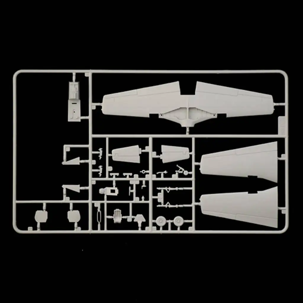 imagen de Italeri 1/72 P-51A Mustang caza maqueta 4