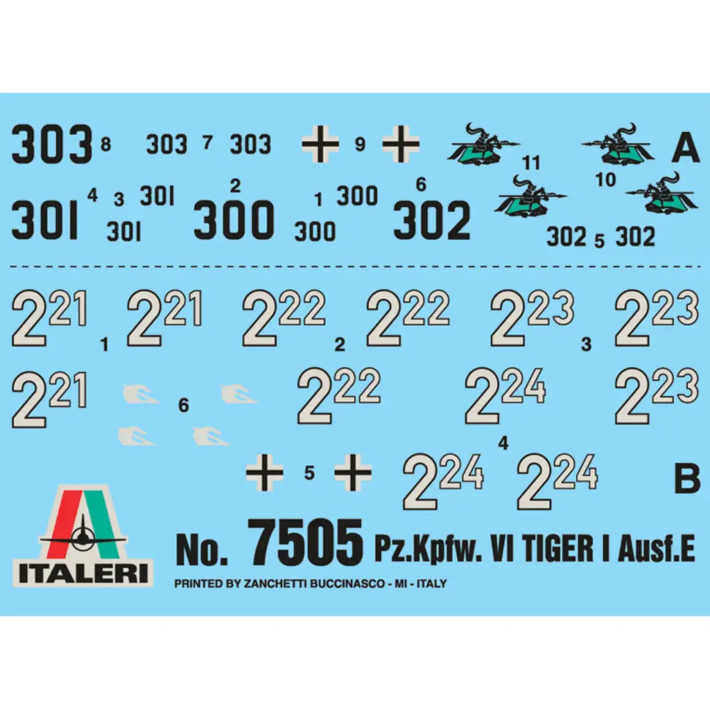imagen de Italeri 1/72 Pz. Kpfw. VI Tiger I Ausf. E tanque Tigris set de modelo de 2 piezas 2