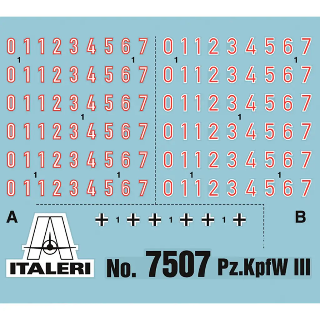 imagen de Italeri 1/72 Pz.Kpfw. III Ausf. J tanque set de modelo de 2 piezas 2