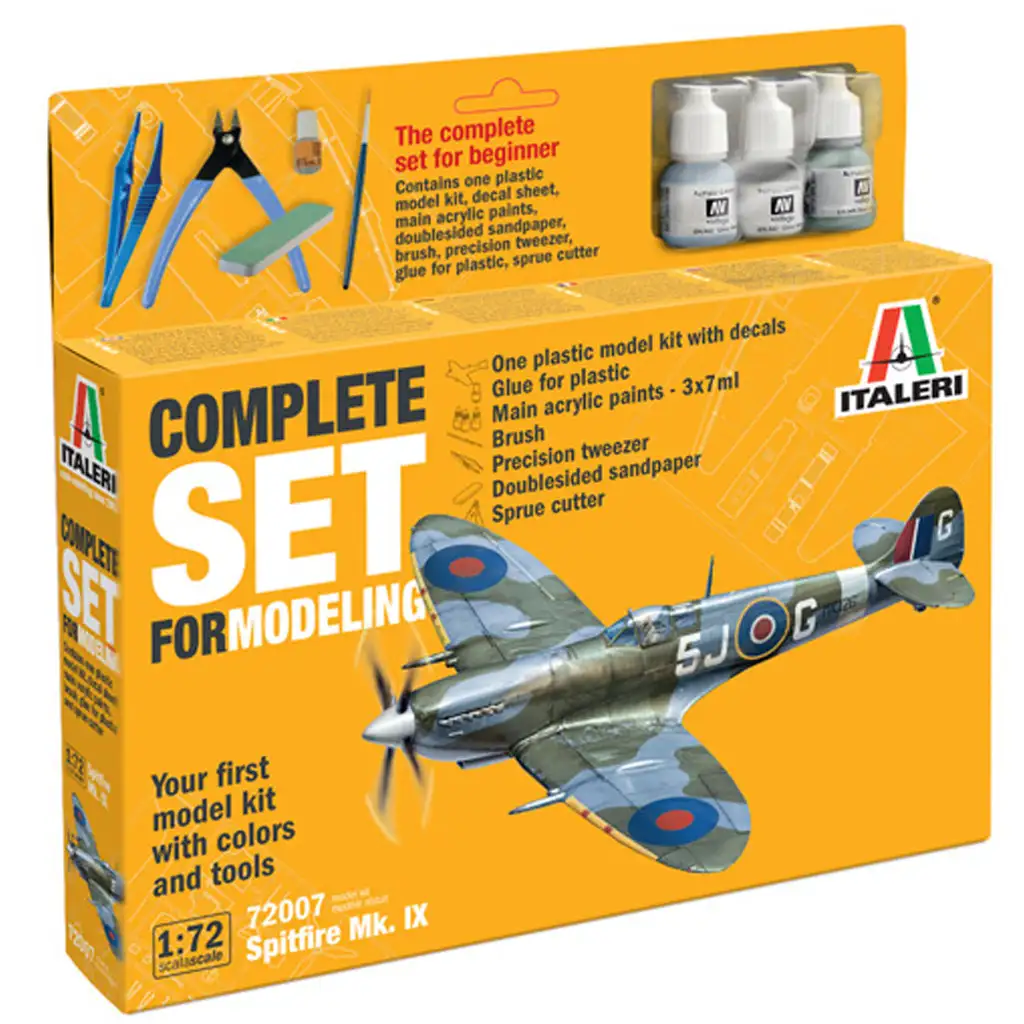 imagen de Italeri 1/72 Spitfire Mk. IX modelo de avión 1