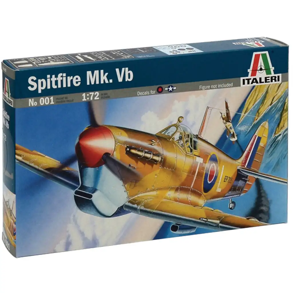 imagen de Italeri 1/72 Spitfire Mk. Vb caza modelo 1