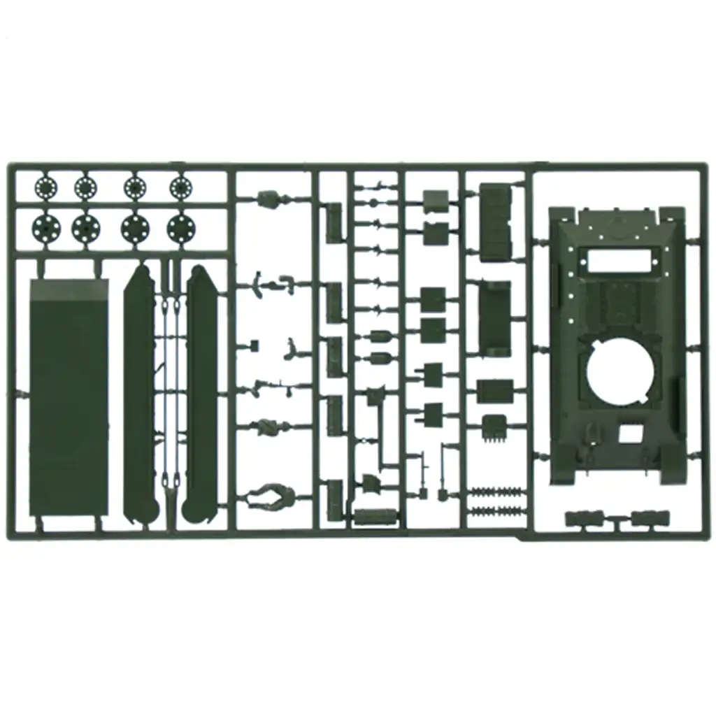 imagen de Italeri 1/72 T-34/76 Modelo 1943 tanque maqueta 8