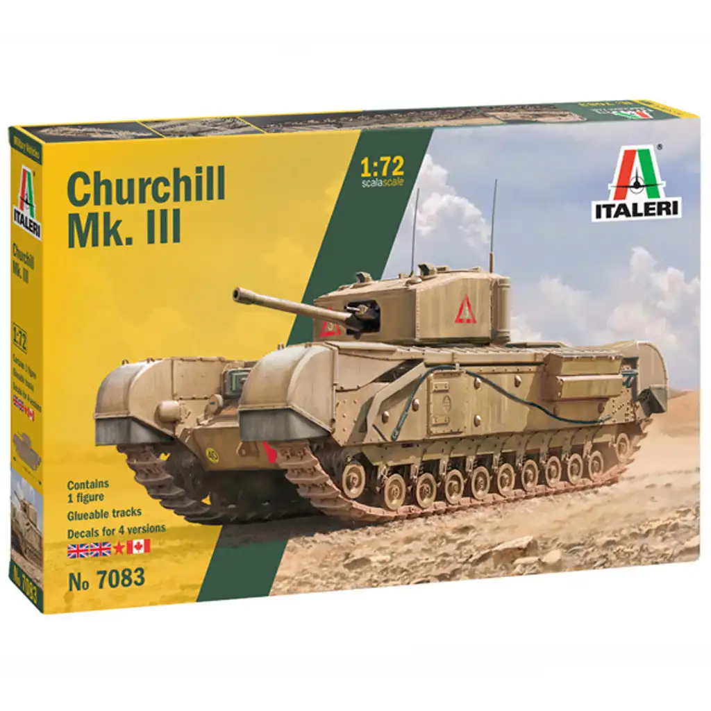 imagen de Italeri 1/72 tanque Churchill Mk. III maqueta 1