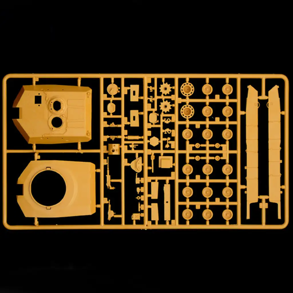 imagen de Italeri 1/72 tanque M1 Abrams maqueta set 5