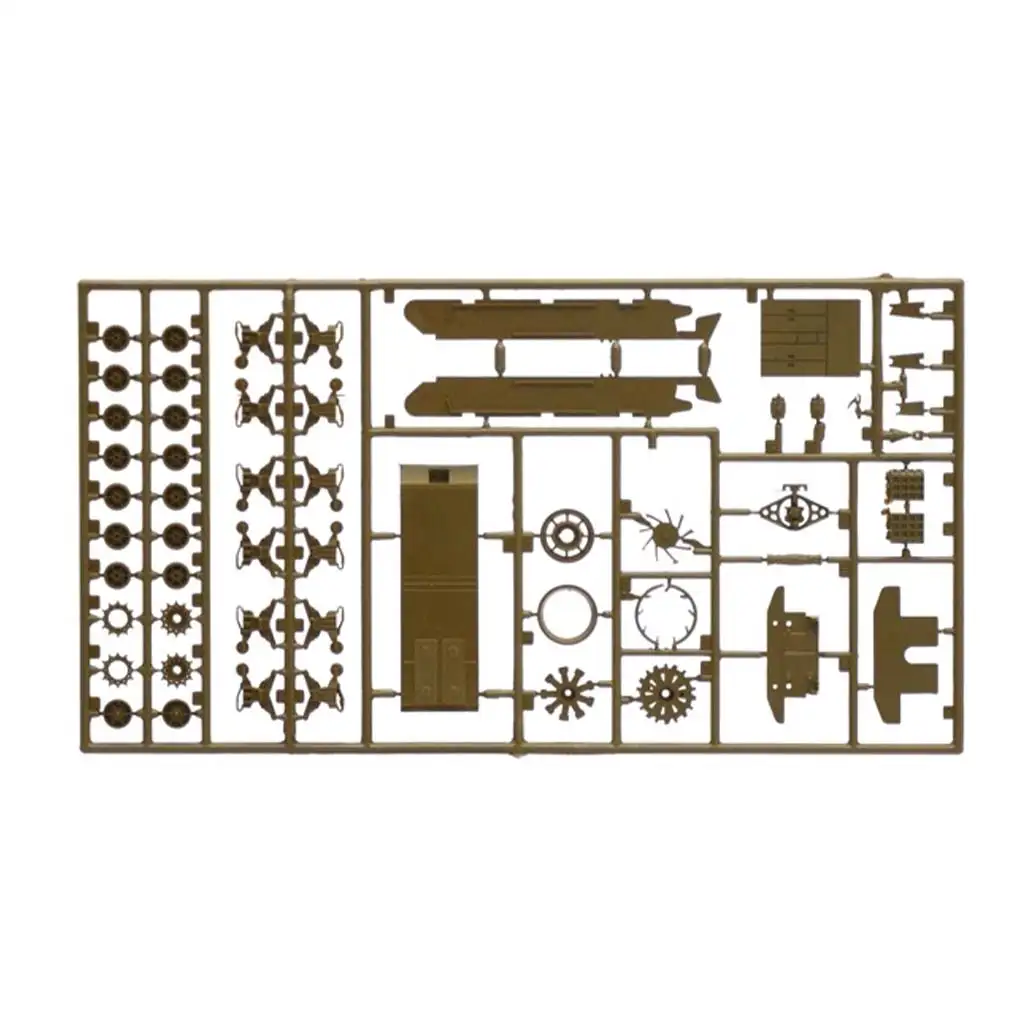 imagen de Italeri 1/72 tanque M4A1 Sherman maqueta 4
