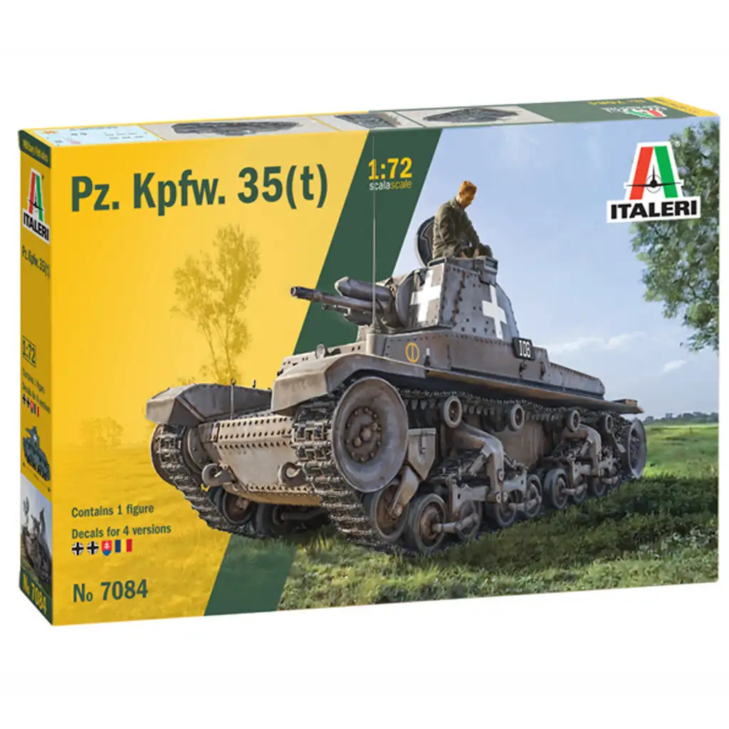 imagen de Italeri 1/72 tanque Pz. Kpfw. 35(t) maqueta 1