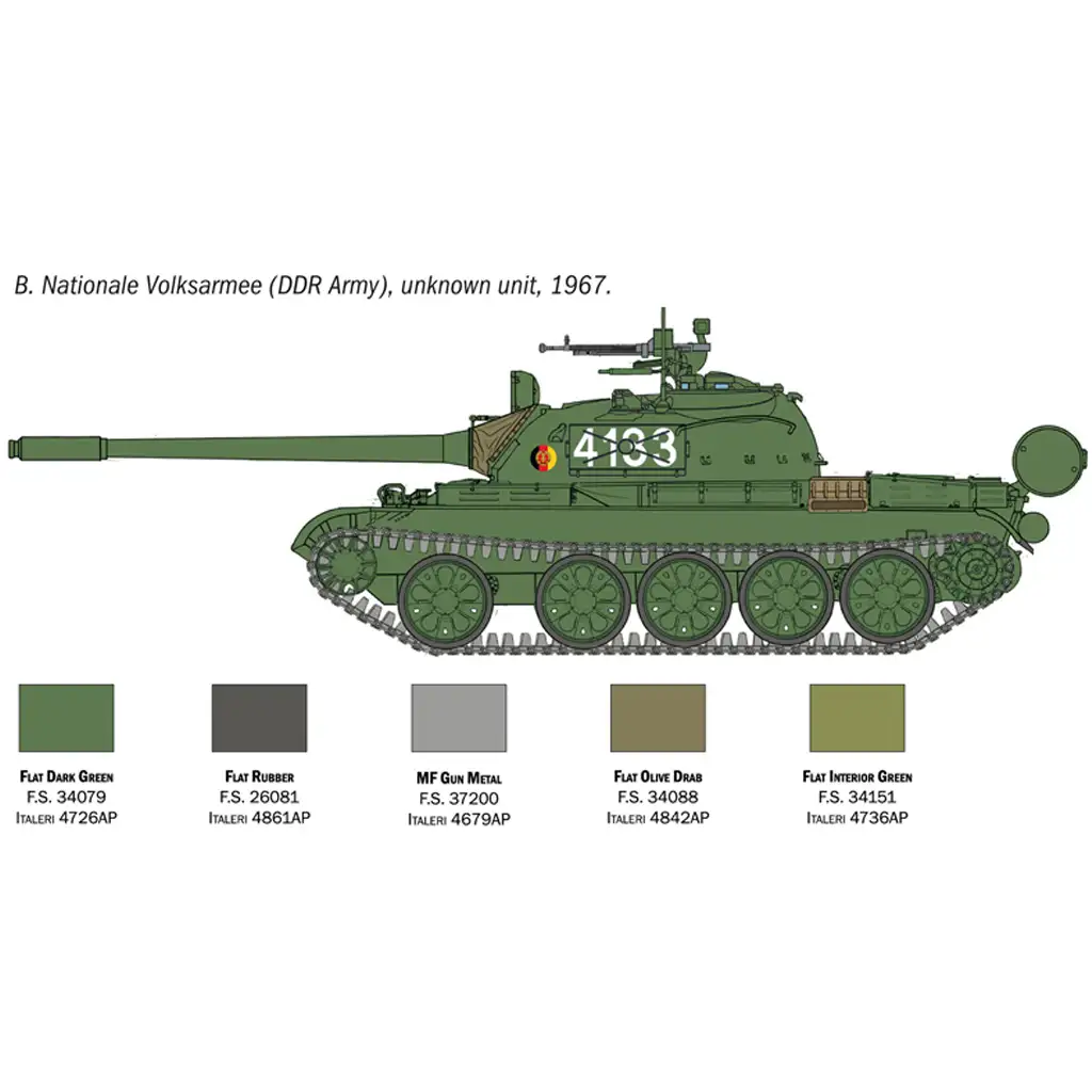 imagen de Italeri 1/72 tanque T-55A maqueta 4