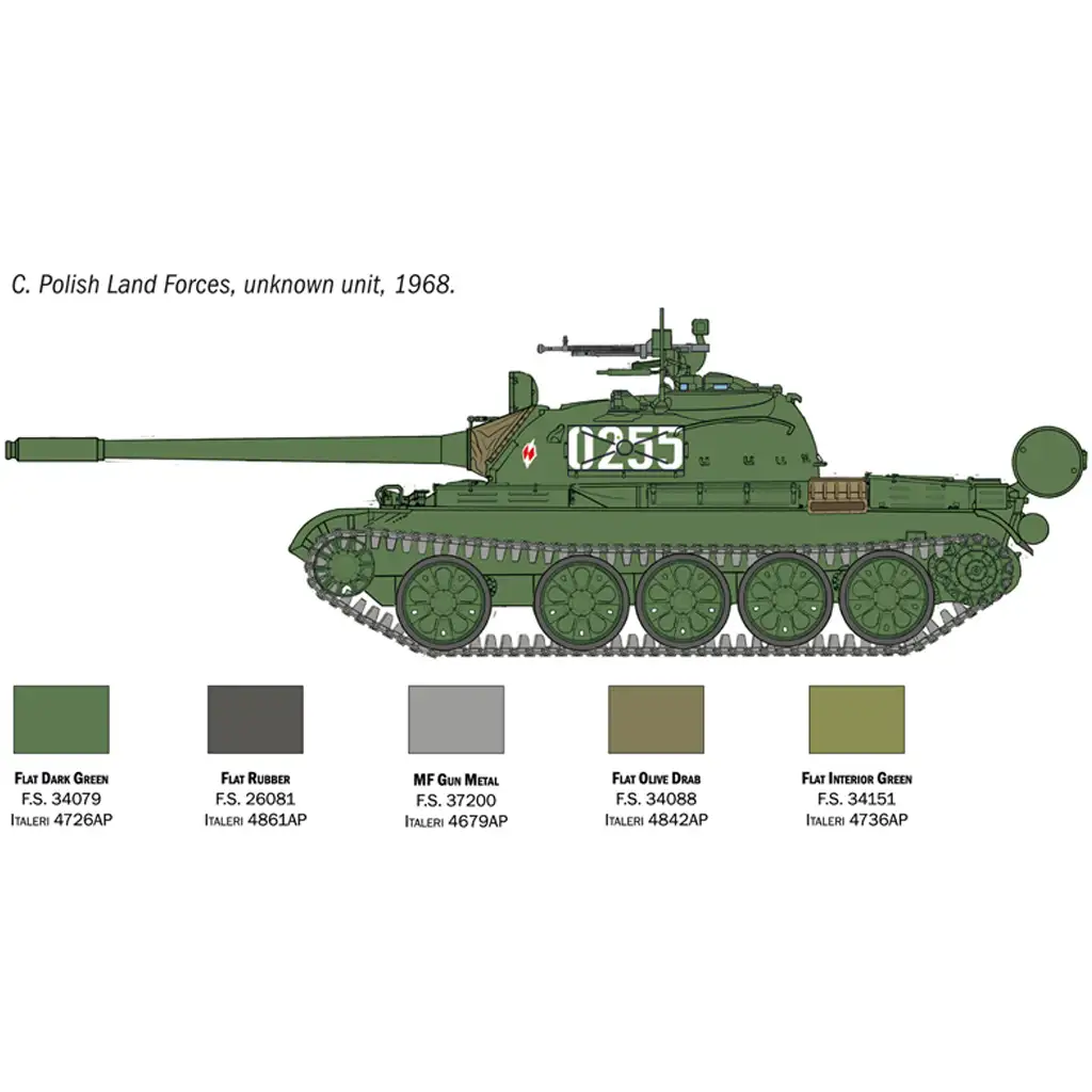 imagen de Italeri 1/72 tanque T-55A maqueta 5