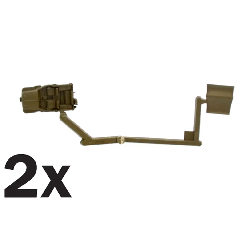 imagen de Italeri 1/72 Willys Jeep 1/4 tonelada 4x4 vehículos militares set de maquetas de 2 piezas 5