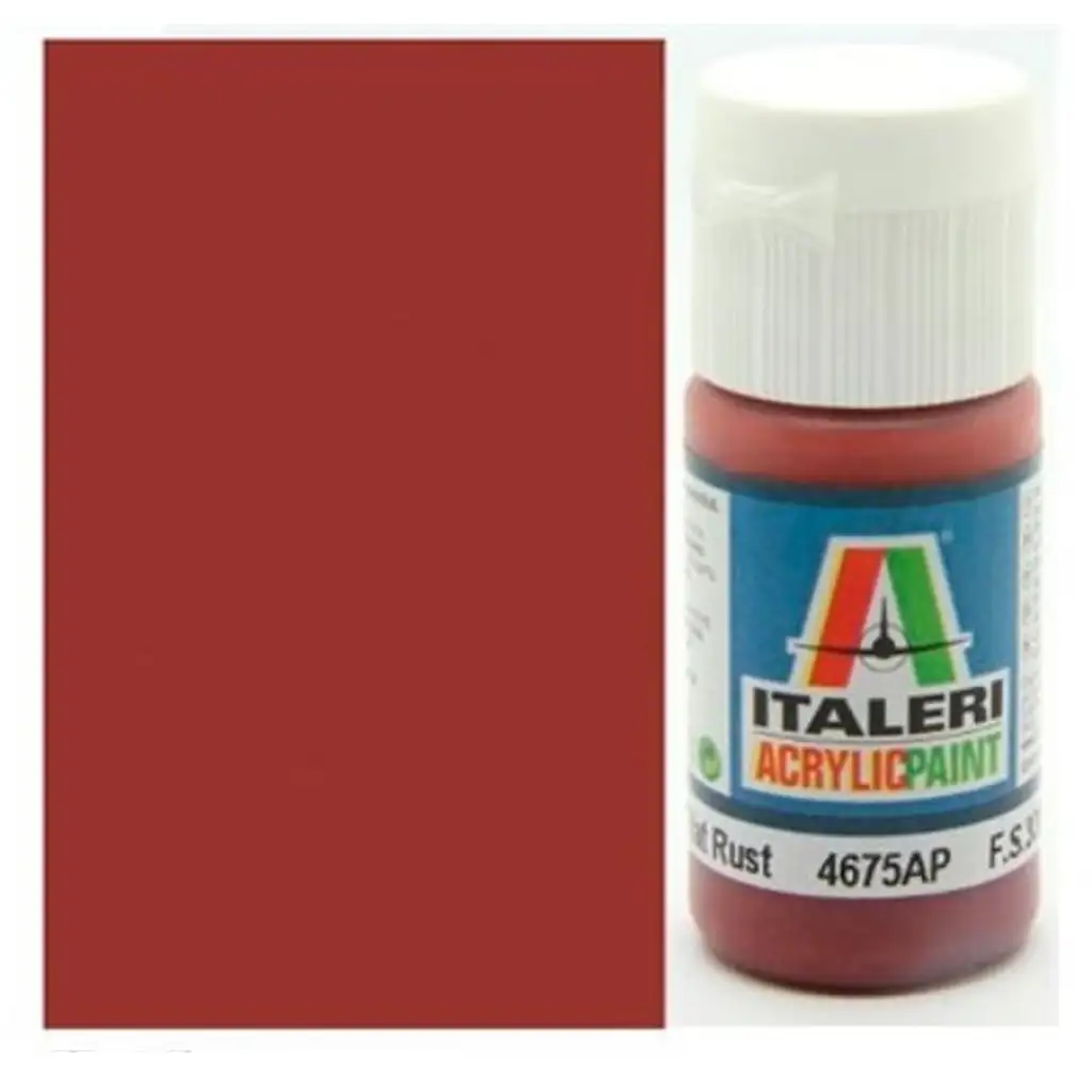 imagen de Italeri Flat Rust (4675AP) - Pintura acrílica mate color óxido 20ml 1