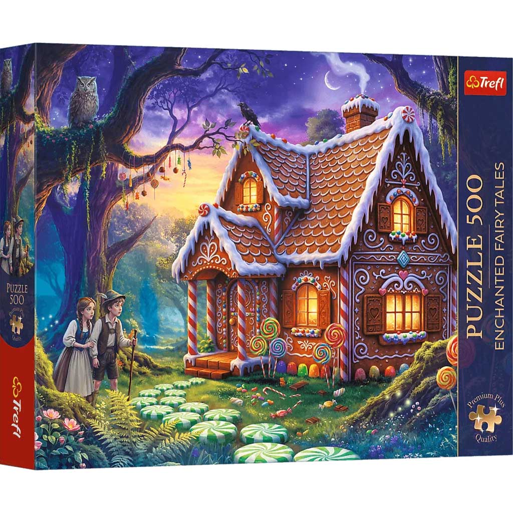 imagen de Jancsi y Juliska puzzle premium plus de 500 piezas - Trefl 1