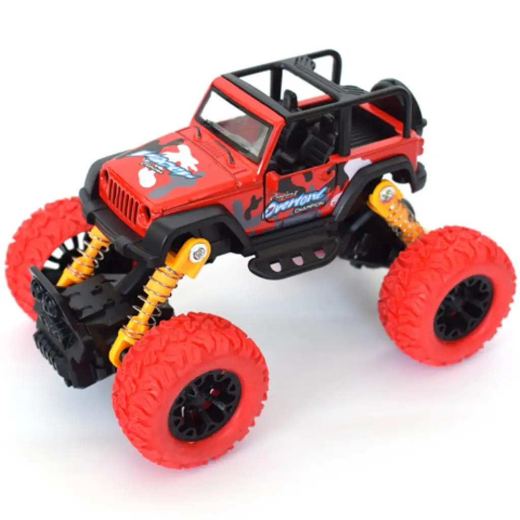 imagen de Jeep todoterreno rojo a fricción 1/32 2
