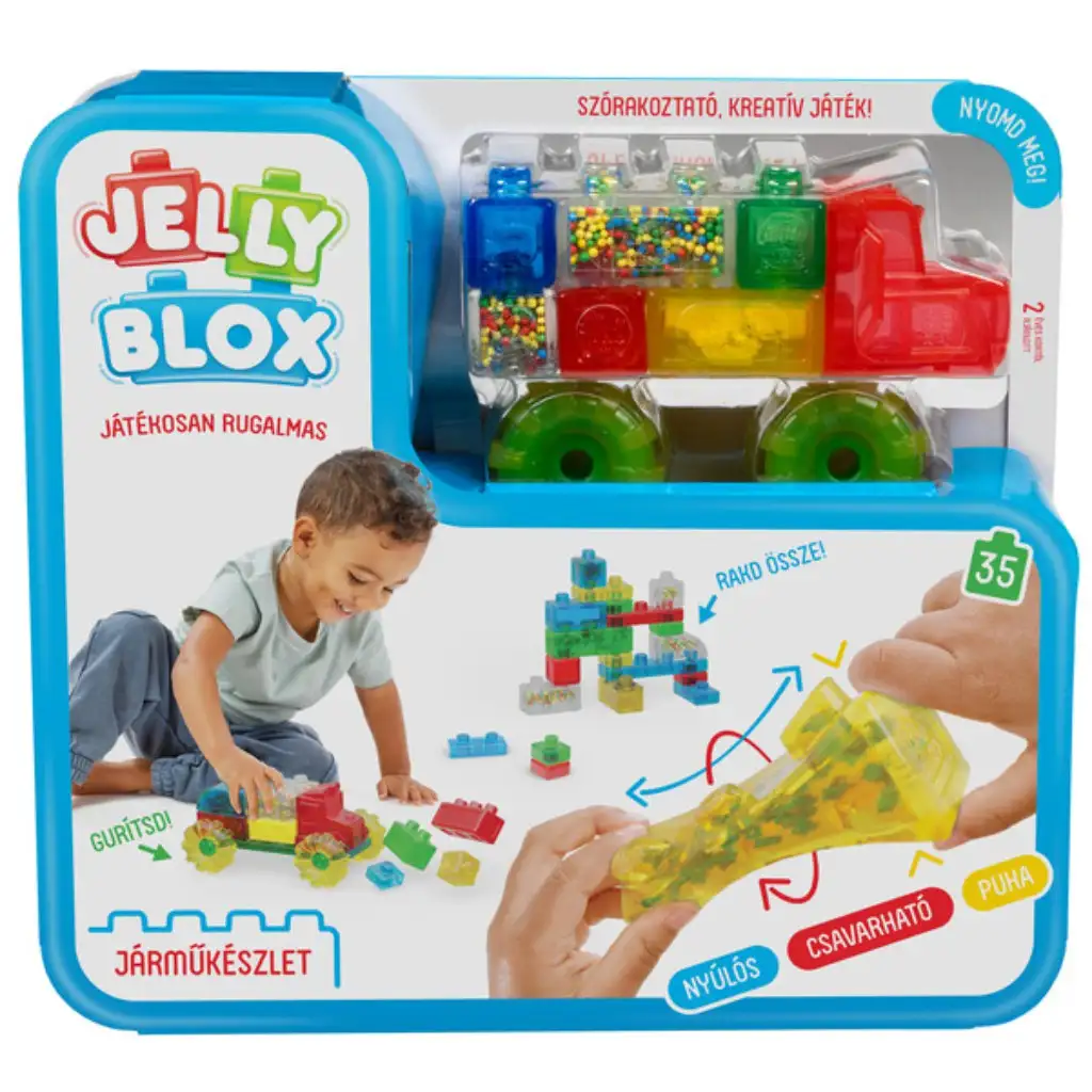 imagen de Jelly Blox - Set de Vehículos 1