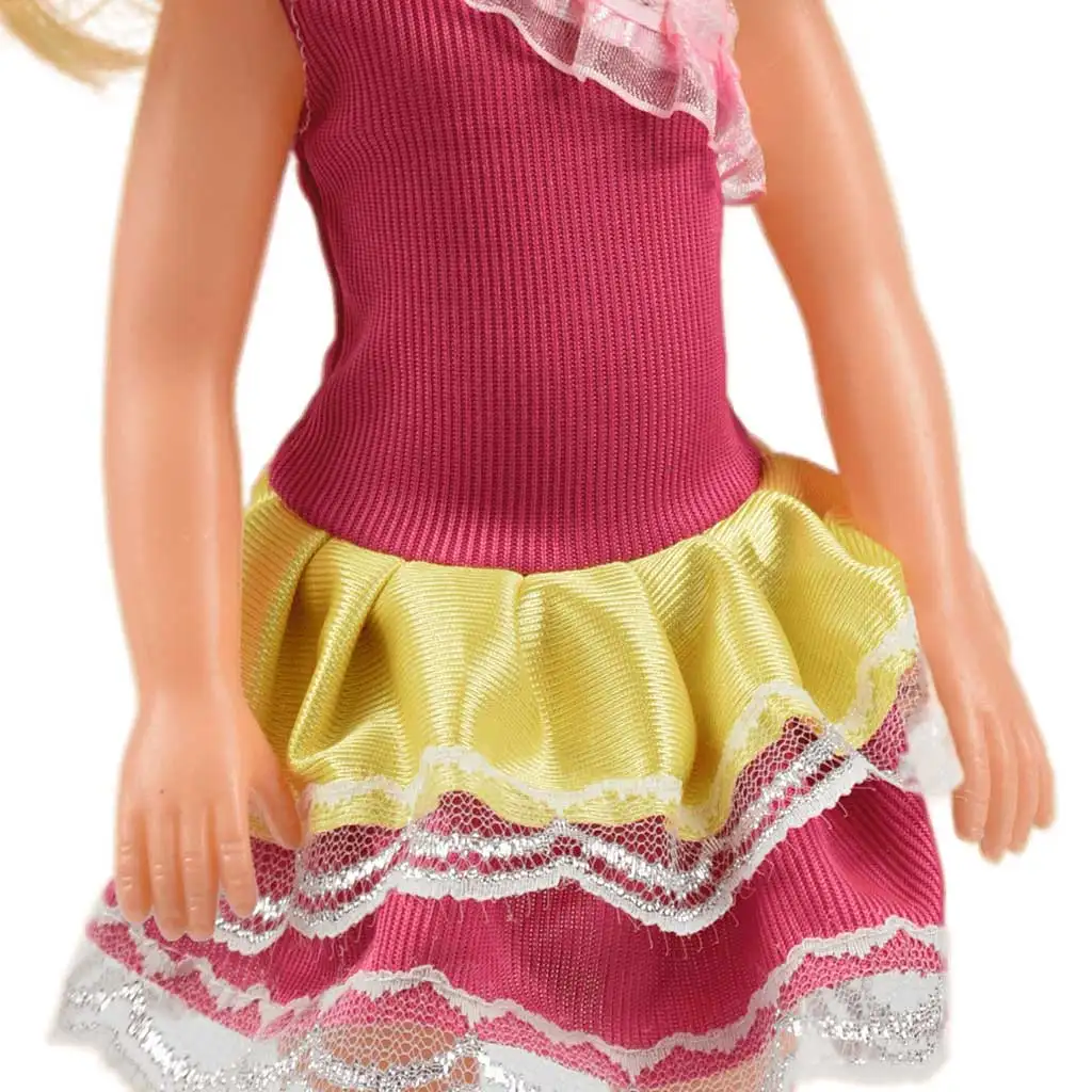 imagen de Jenny: Muñeca de moda moderna con cabello rubio o castaño y efectos de sonido 46cm en dos versiones 1ud 6