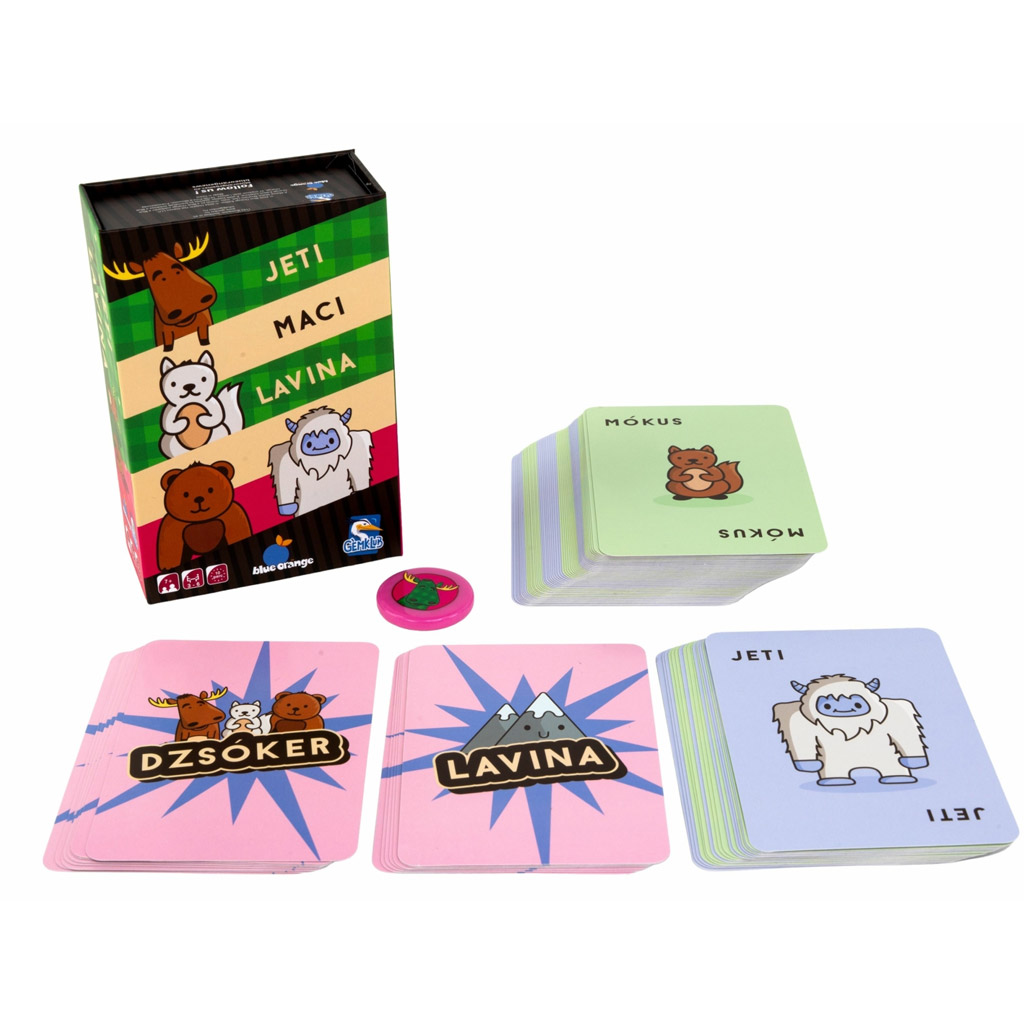 imagen de Jeti, oso, juego de mesa de avalancha 2