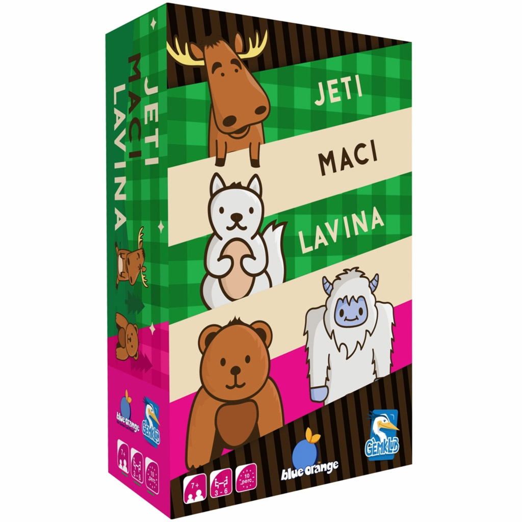 imagen de Jeti, oso, juego de mesa de avalancha 1