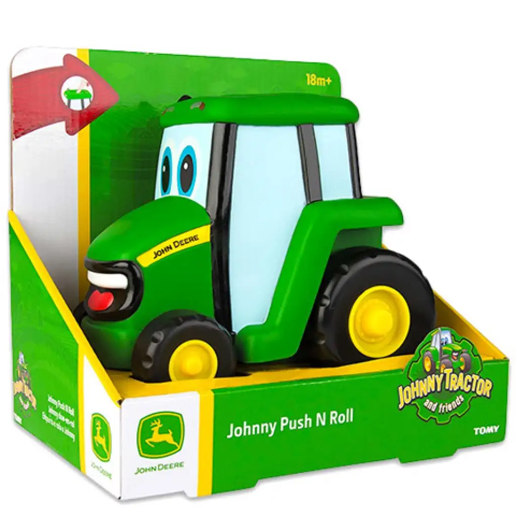 imagen de Johnny Traktor con ruedas giratorias - Tomy 1
