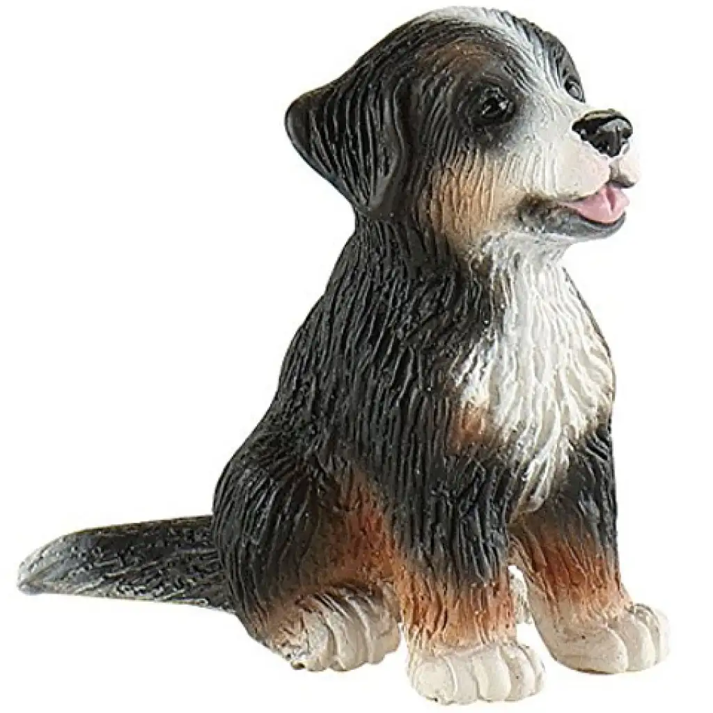 imagen de Joy el cachorro pastor de Bernese figura de juguete - Bullyland 1