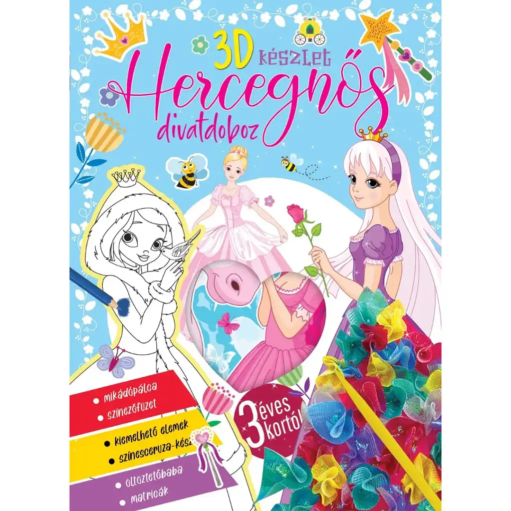 imagen de Juego 3D - Caja de moda de princesas 1