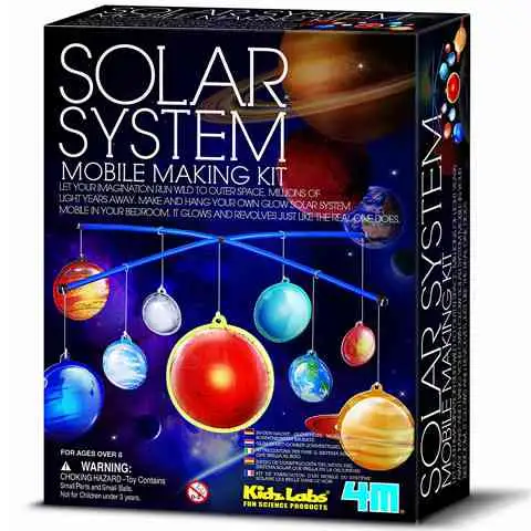 imagen de Juego científico para crear un móvil del sistema solar fosforescente 1