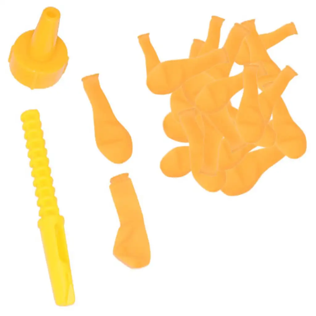 imagen de Juego de 60 globos de agua con adaptador para grifo en varios colores 4