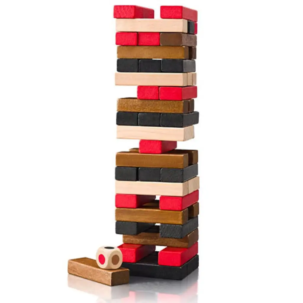 imagen de Juego de apilar torres jenga - Woodyland 2