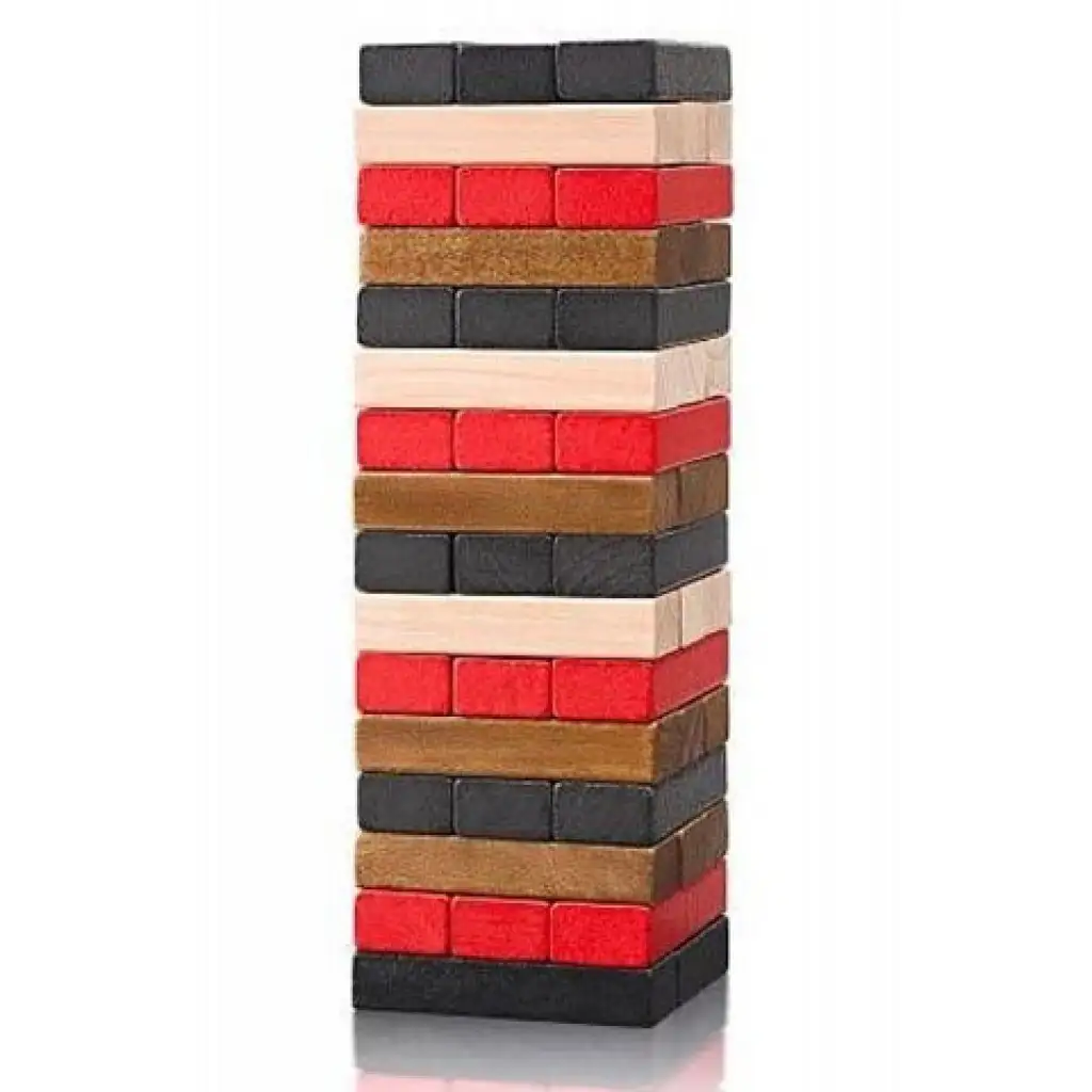 imagen de Juego de apilar torres jenga - Woodyland 1