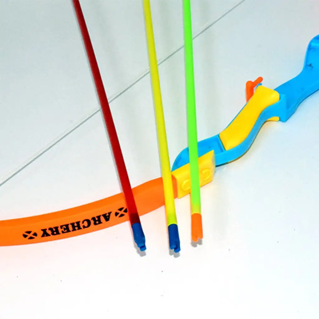imagen de Juego de arco con flechas de ventosa 55cm 3