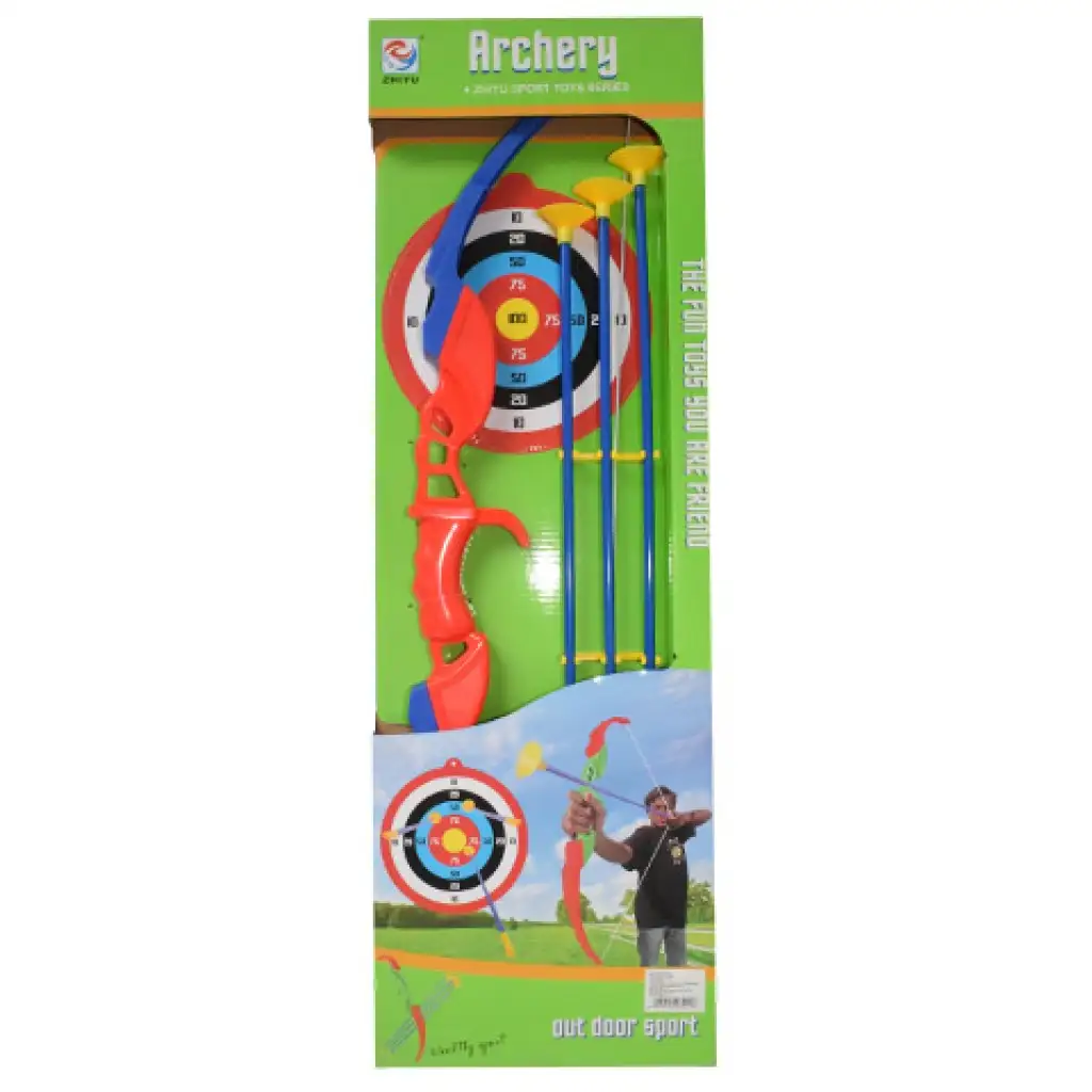 imagen de Juego de arco con flechas de ventosa en dos versiones de 71 cm 5
