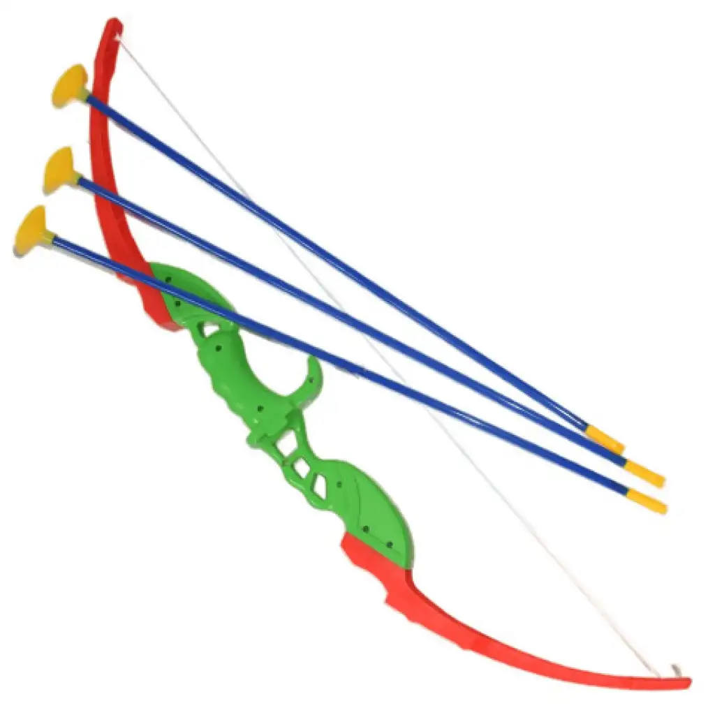 imagen de Juego de arco con flechas de ventosa en dos versiones de 71 cm 1