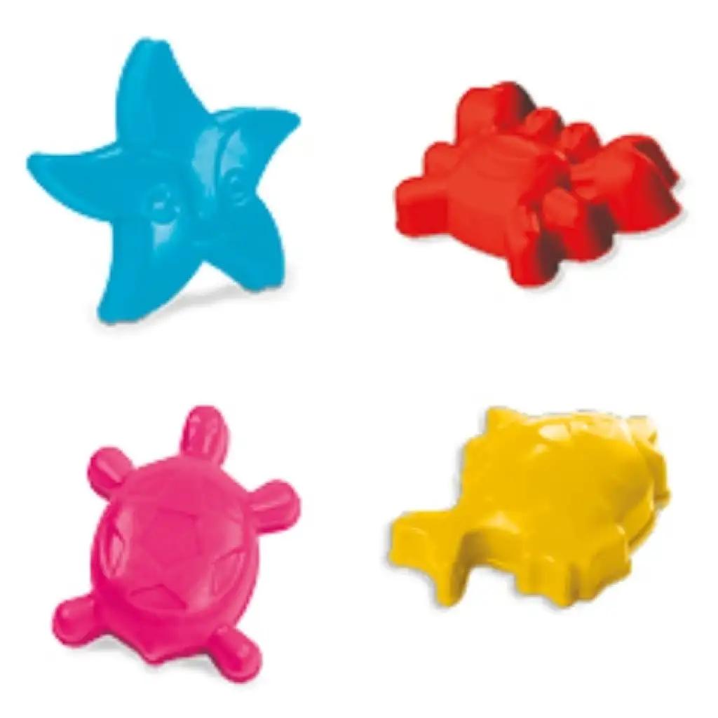 imagen de Juego de arena de animales marinos 4 piezas 1