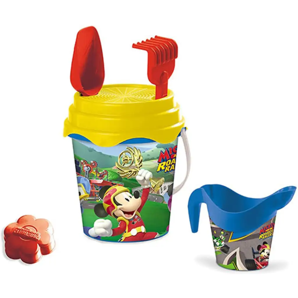 imagen de Juego de arena de Mickey Mouse con cubo - Mondo Toys 1