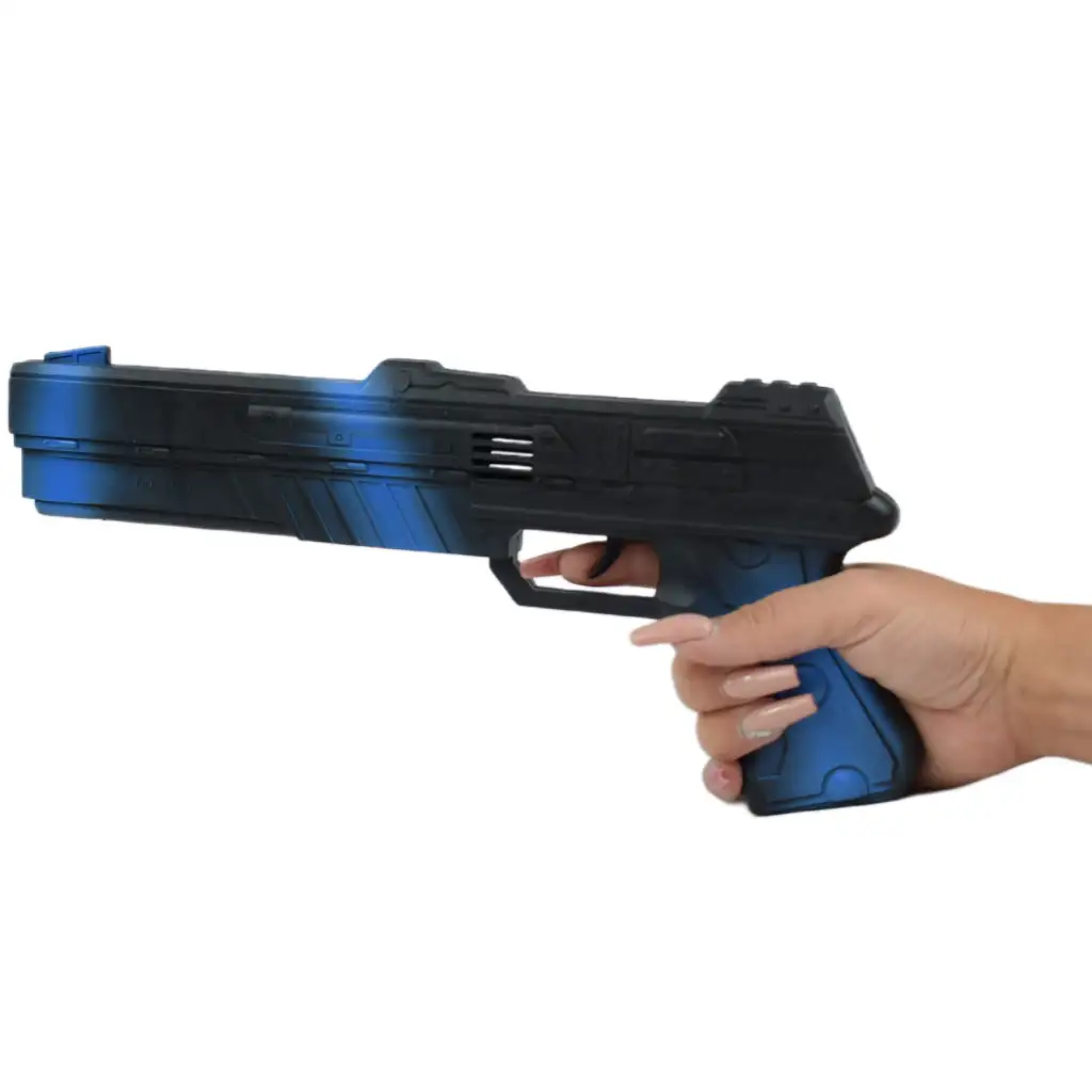 imagen de Juego de Asalto: Arma táctica de comando en color azul de 30 cm 2