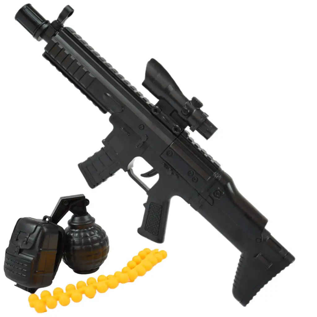 imagen de Juego de Asalto: Set de armas militares con accesorios y munición en varias versiones 2