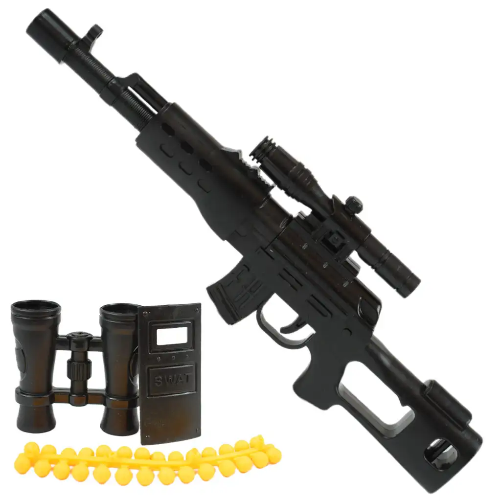 imagen de Juego de Asalto: Set de armas militares con accesorios y munición en varias versiones 3