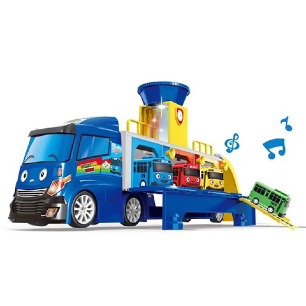imagen de Juego de autobús transportador de coches con sonido 2